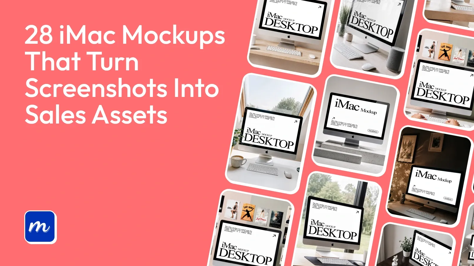 28 iMac Mockups That Turn Screenshots Into Sales Assets