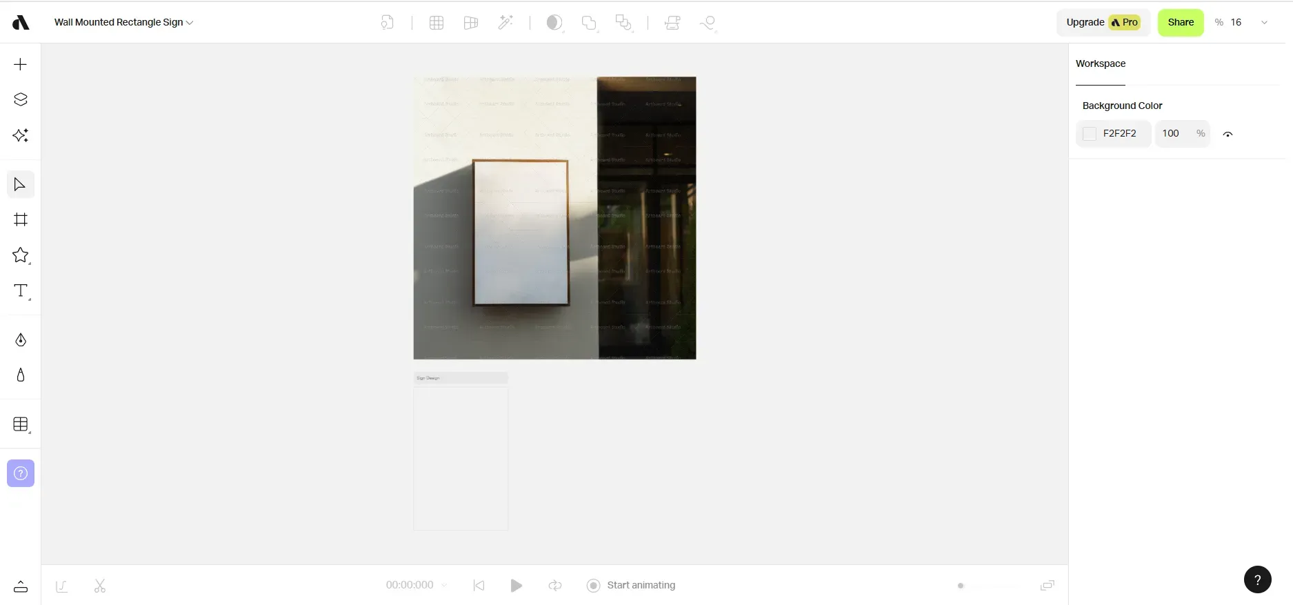 Artboard studio poster mockups