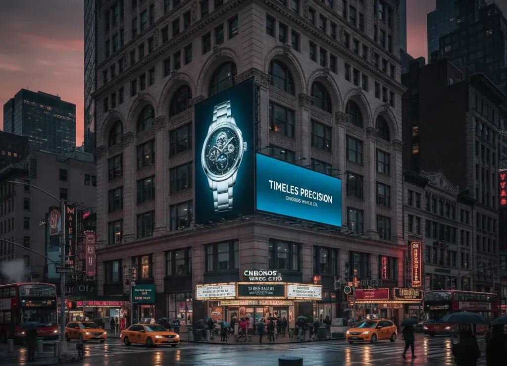 Famous building billboards