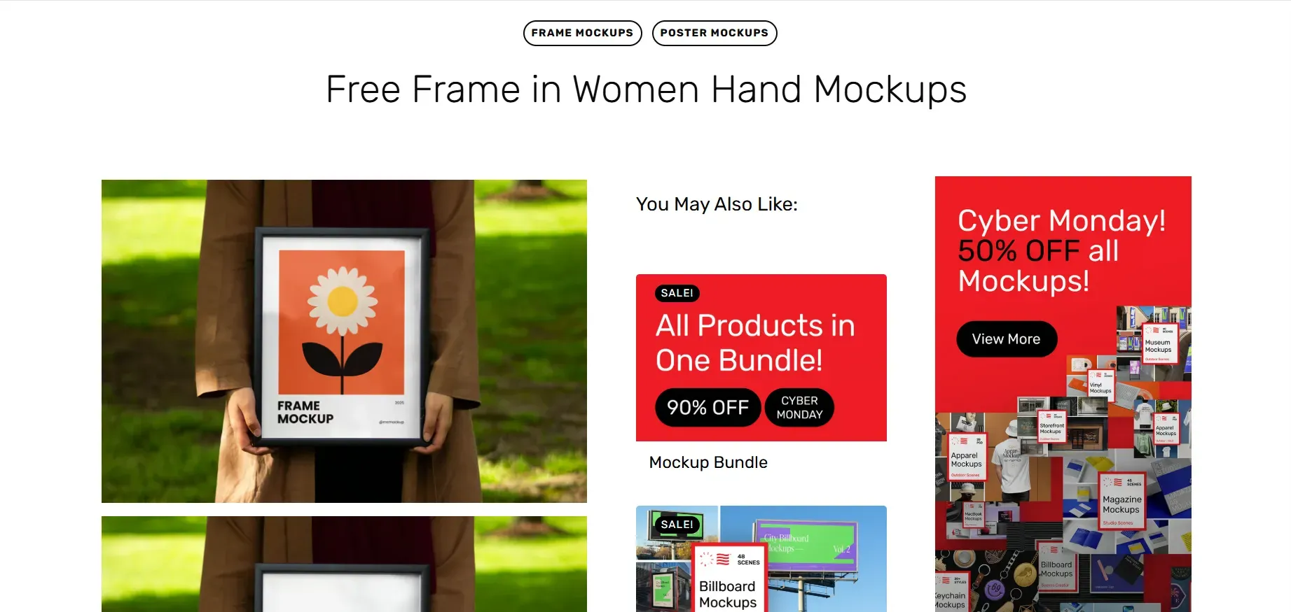 Mr Mockup poster mockups