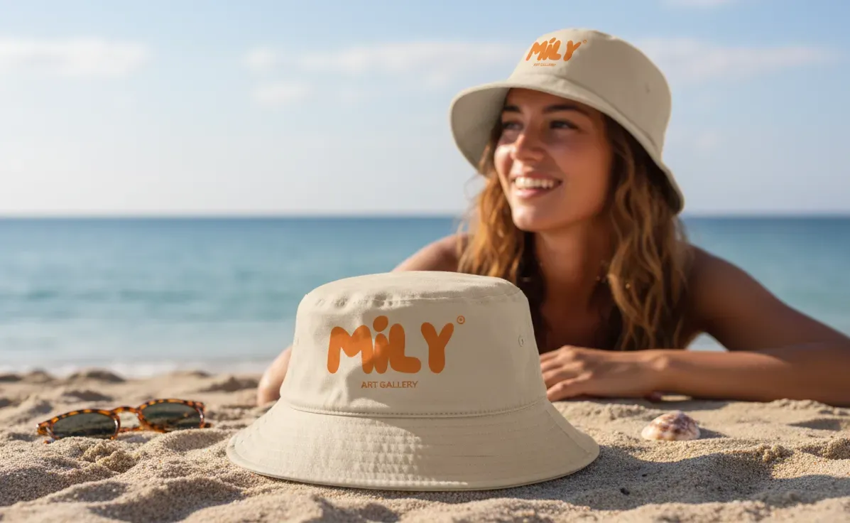 Bucket hat mockup