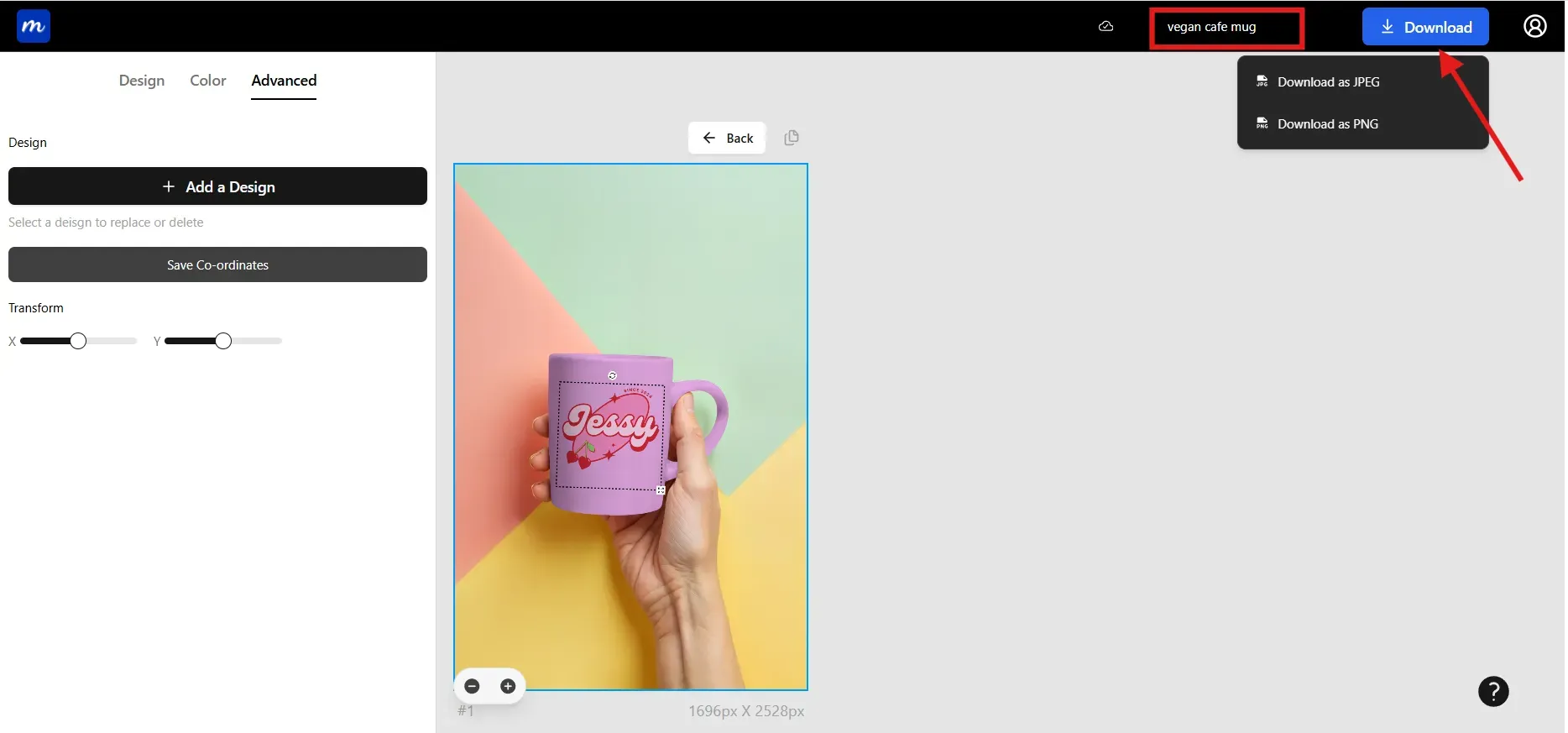 Download  mug mockup