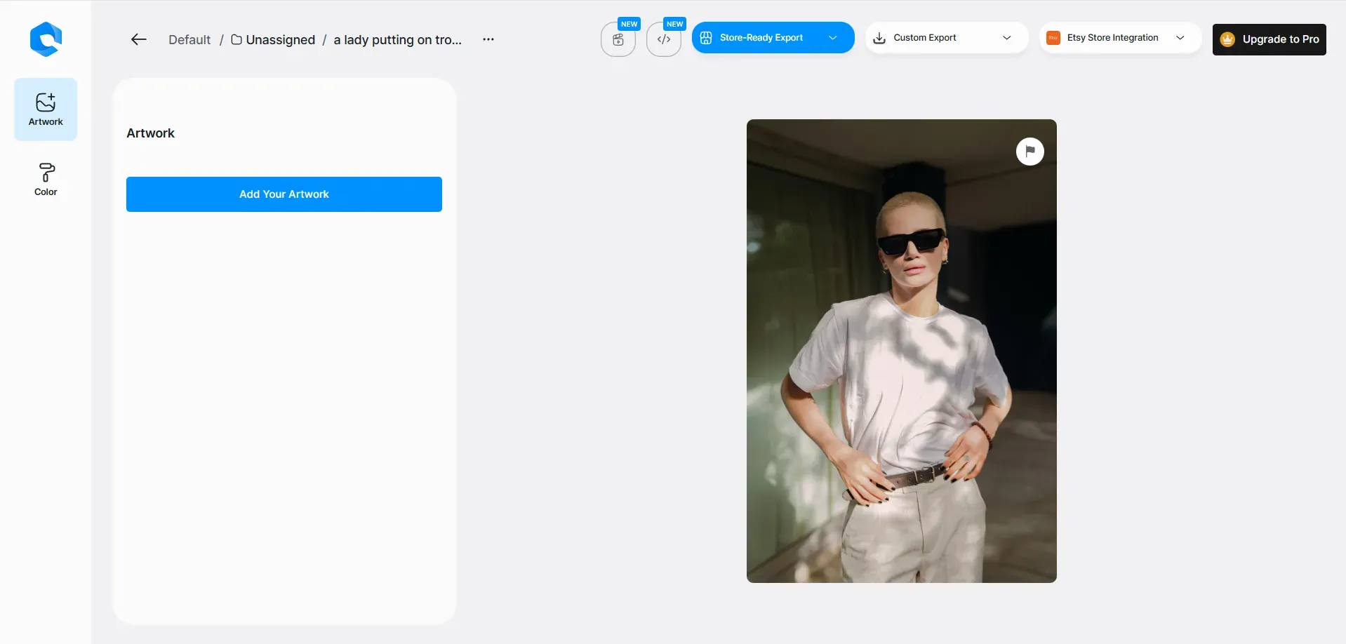 Dynamic Mockups t-shirt mockup generator