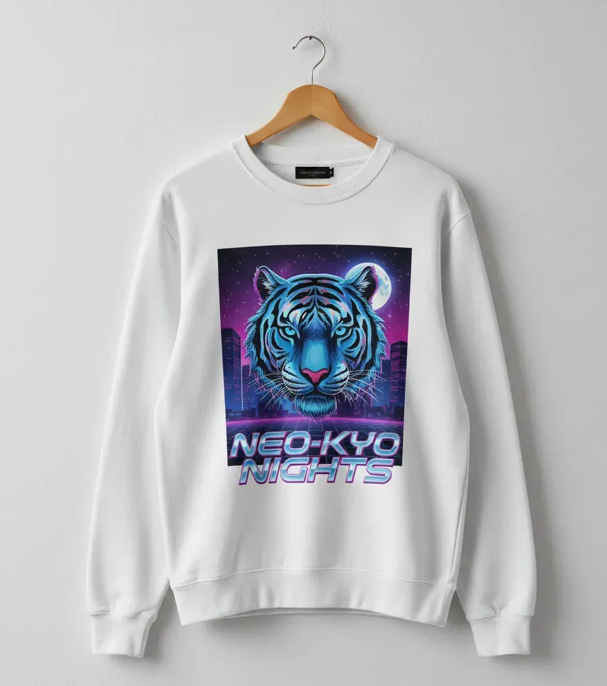 Graphic print sweatshirts