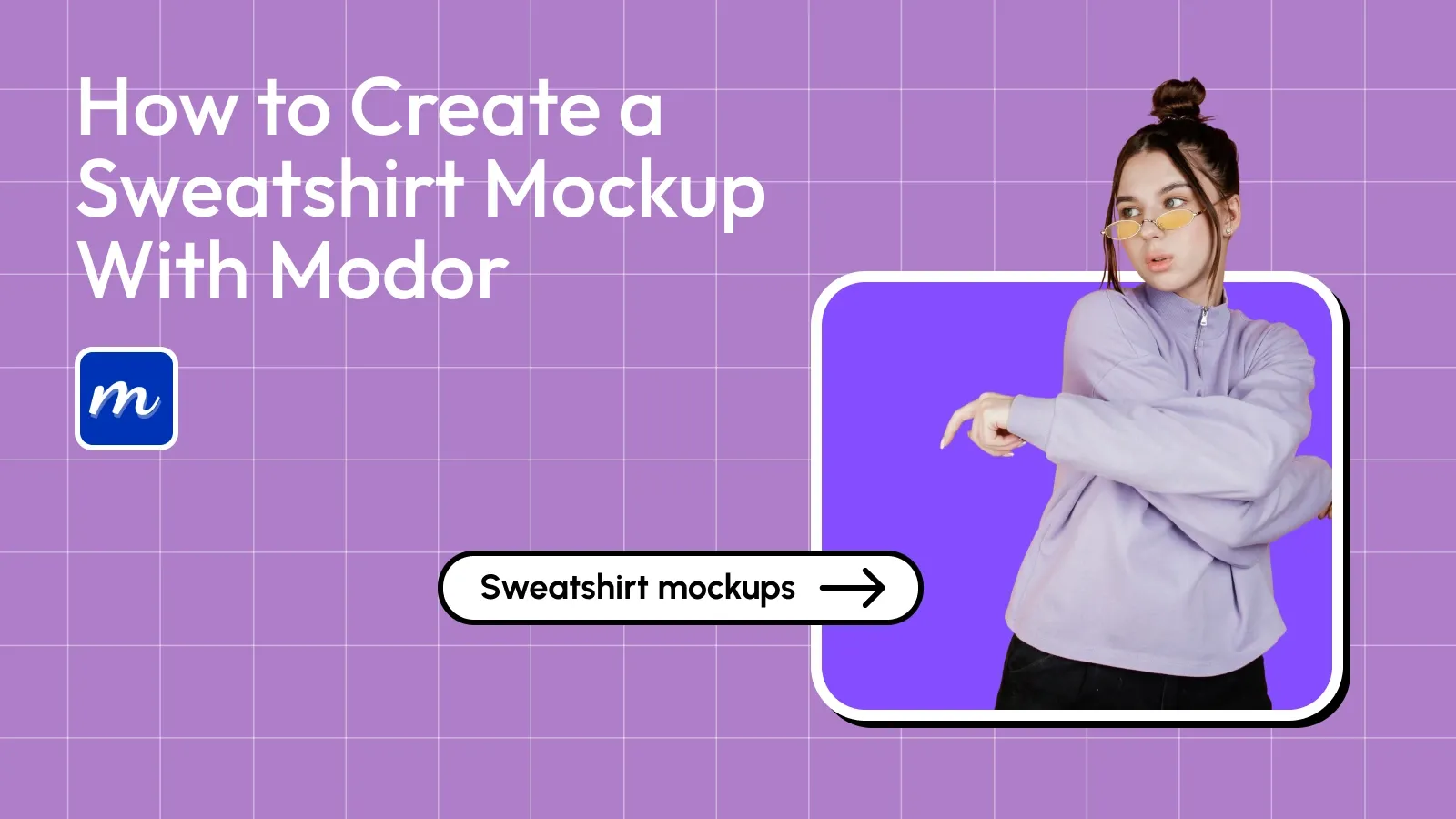 How to Create a Sweatshirt Mockup with Modor