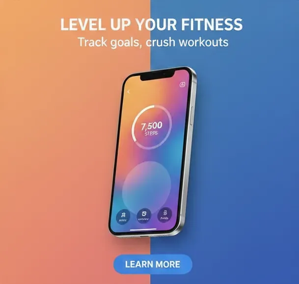 iPhone mockup on Instagram