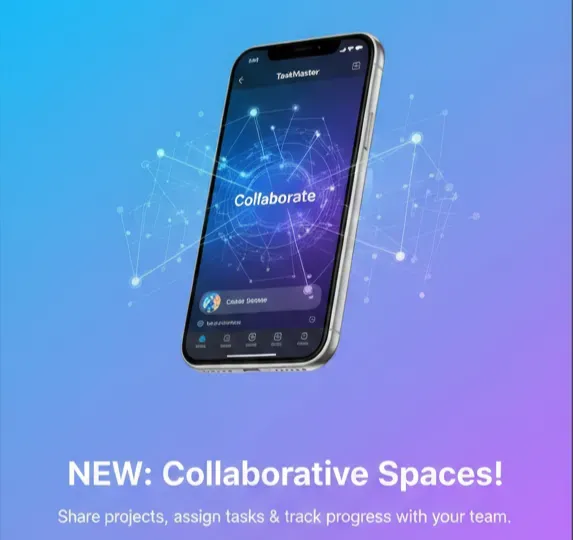 iPhone mockup on social media