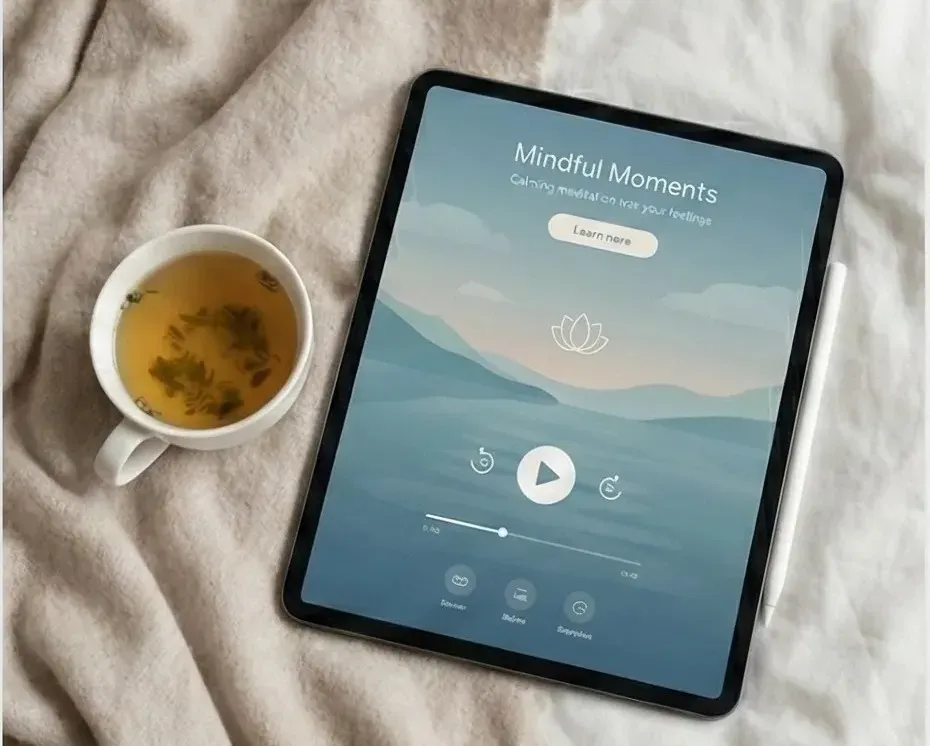 iPad mockup on Instagram