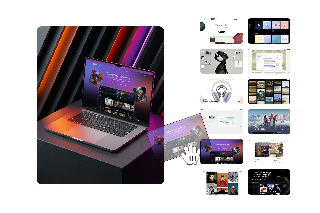 Step 2 place your screen design onto the MacBook mockup. 