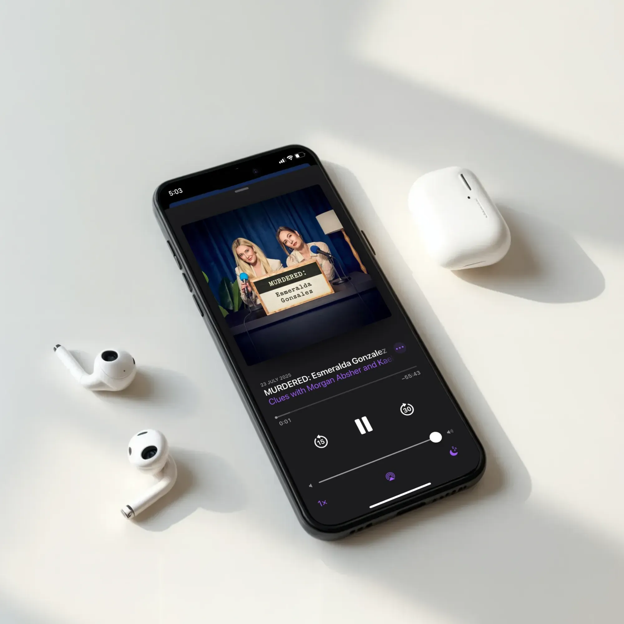 Minimalist iPhone mockup