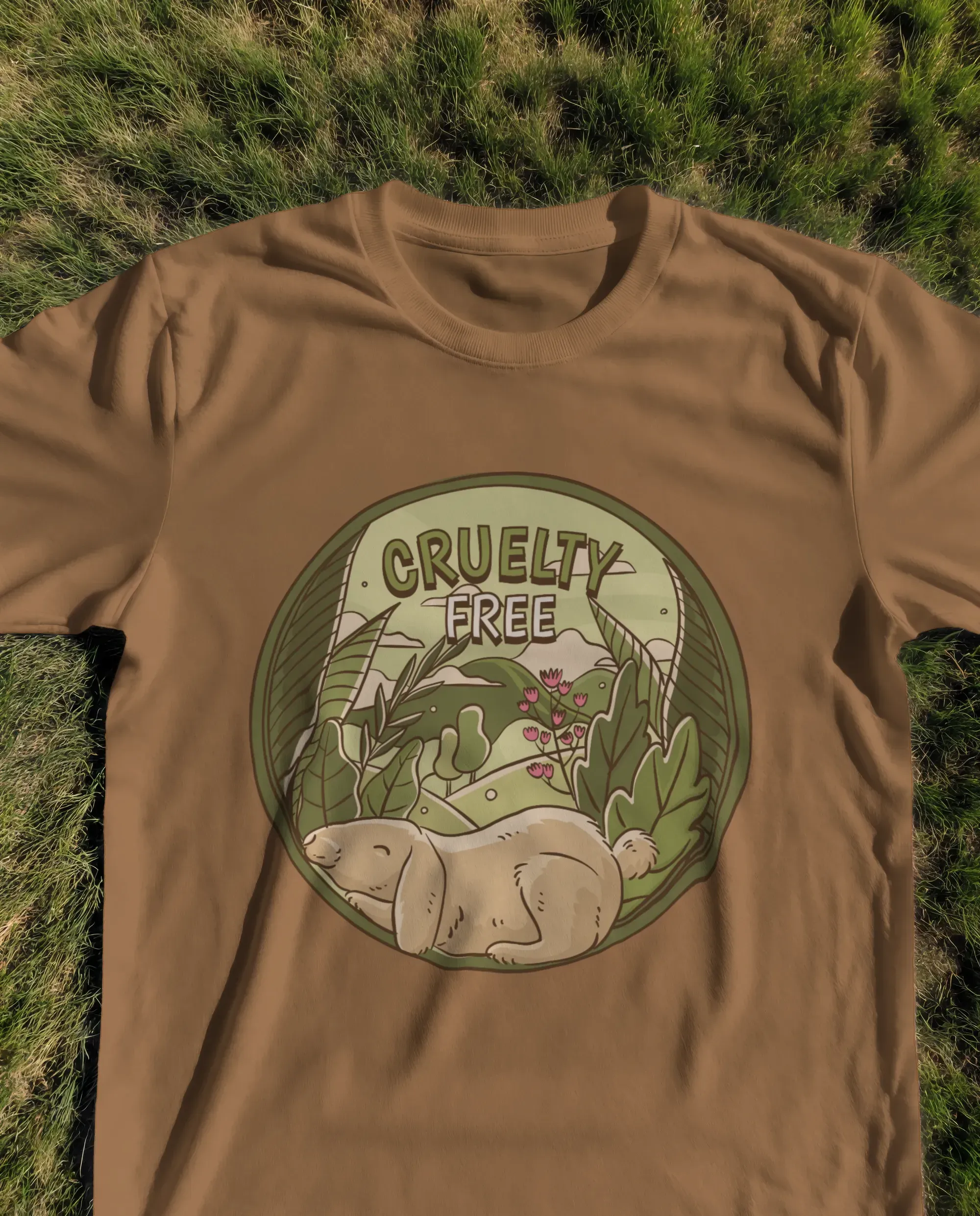 Nature inspired t-shirt design