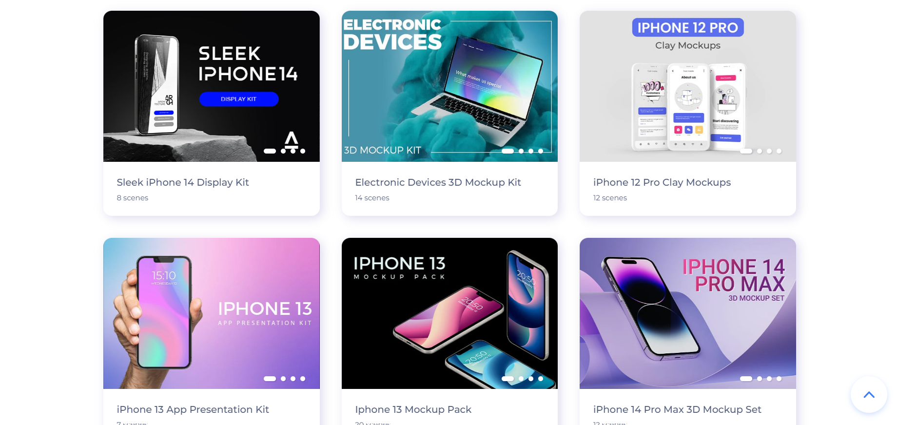 Renderforest iPhone mockups
