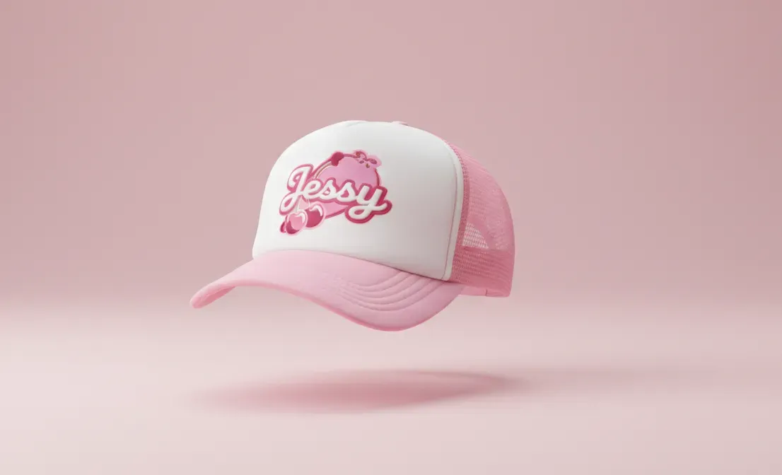Trucker cap mockup