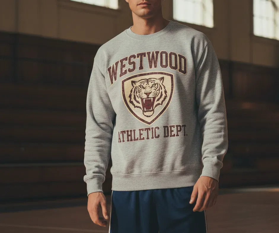 Vintage athletic sweatshirts